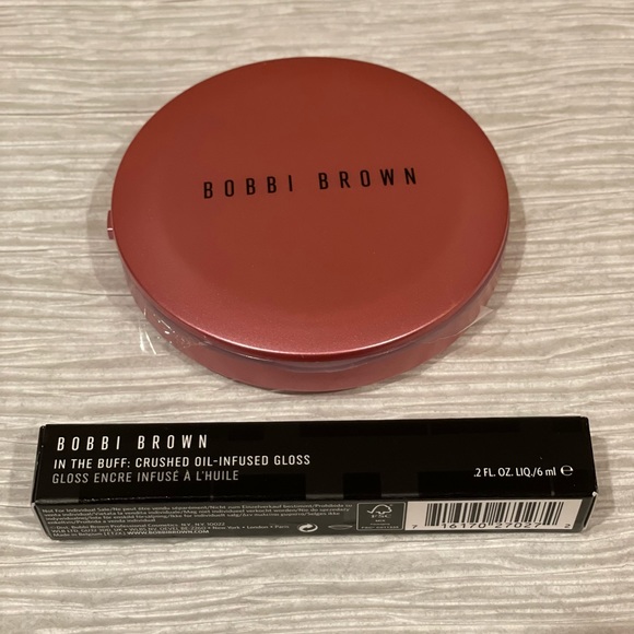 BOBBI BROWN In the Buff Lip Gloss with Compact - Picture 2 of 9